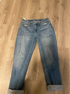 Old Navy Medium Blue Boyfriend Jeans